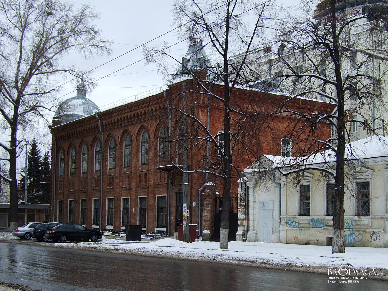 Дом купца Н. Г. Бабикова, Розы Люксембург 1, Екатеринбург (Yekaterinburg)